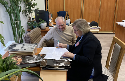 Новое поступление документов из личного архива Улащенко Леонида Александровича в БГАМЛИ