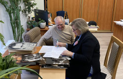 Новое поступление документов из личного архива Улащенко Леонида Александровича в БГАМЛИ