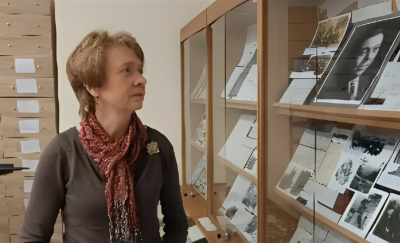 Сюжет БелТИЗ о выставке БГАМЛИ «Рыцарь человеческого духа»