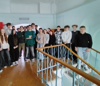 Экскурсія ў БДАМЛМ для студэнтаў Беларускай дзяржаўнай акадэміі сувязі