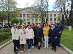Работнікі архіва-музея наведалі Нацыянальную кінастудыю «Беларусьфільм»