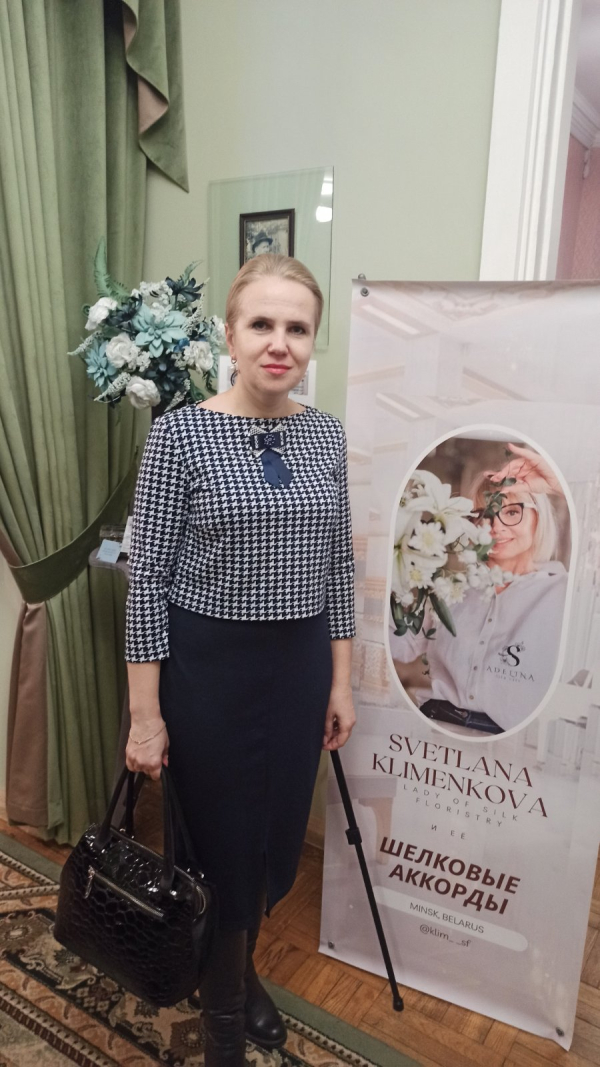 Удзел БДАМЛМ у аўтарскай выставе “Шаўковая вясна”