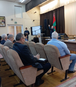 БДАМЛМ наведалі занятак у Цэнтральным РАНС