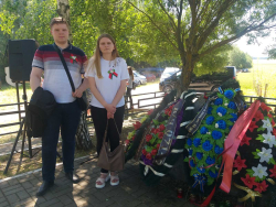 Моладзь БДАМЛМ прыняла ўдзел ва ўрачыстым мітынгу ва ўрочышчы Дразды