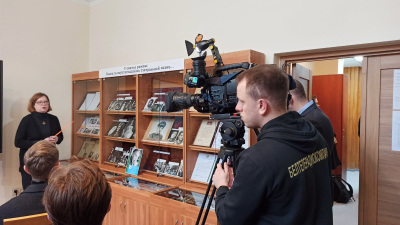 Удзел БДАМЛМ ў здымках тэлевізійнага сюжэту для канала БТ-3