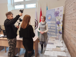 Участие БГАМЛИ в съемках телевизионного сюжета для канала Беларусь 3