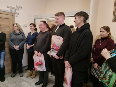 В БГАМЛИ поздравили мужчин с Днем защитников Отечества