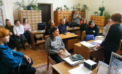 Сустрэча са студэнтамі Беларускага дзяржаўнага ўніверсітэта культуры і мастацтваў