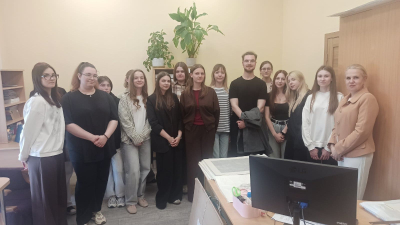 Удзел БДАМЛМ ў падрыхтоўцы студэнтаў гістарычнага факультэта БДУ па прадмеце “Архівазнаўства”
