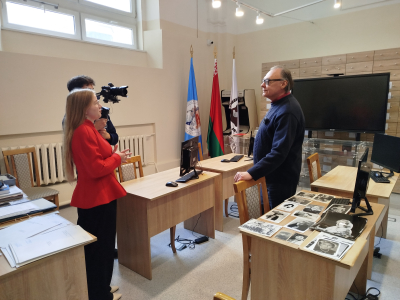 К 105-летию Александры Климовой: документы из фондов БГАМЛИ в репортаже телеканала «Беларусь 3»