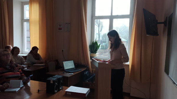 БДАМЛМ правёў лекцыю для работнікаў структурных падраздзяленняў установы адукацыі "Беларуская дзяржаўная акадэмія музыкі"
