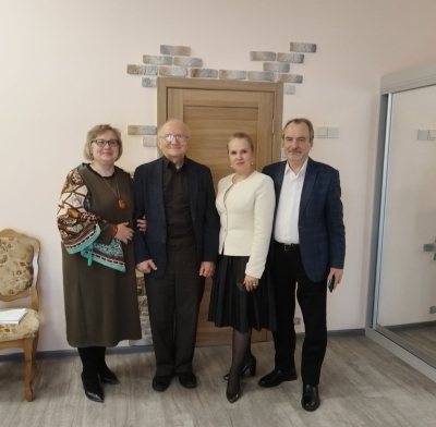 БДАМЛМ наведалі музычныя дзеячы Ігар Алоўнікаў і Аляксандр Церахаў