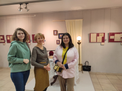 Узялі ўдзел у адкрыцці выставы “Мілая мая Марылька!”