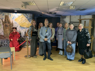 БДАМЛМ наведаў выставу “Беларусь і Біблія”