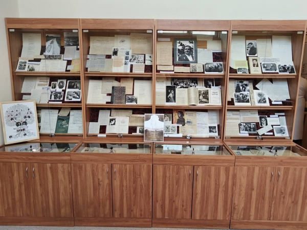 Выстава “Крыніца натхнення – жыццё народа” прысвечана 105-годдзю народнага пісьменніка Беларусі Івана Паўлавіча Мележа