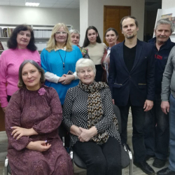 Аматары гісторыі і паэтычнага слова сустрэліся ў бібліятэцы